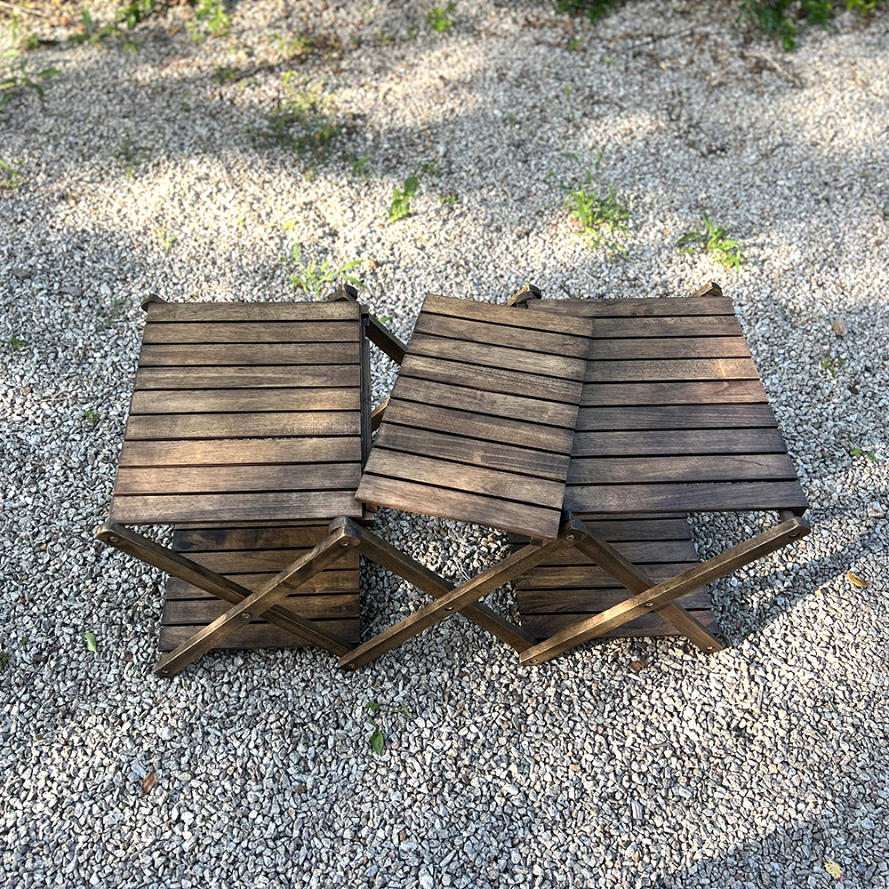 [캠핑덕] 접이식 우드 원버너 멀티 테이블 | 데얼스 아웃도어 전문 플랫폼