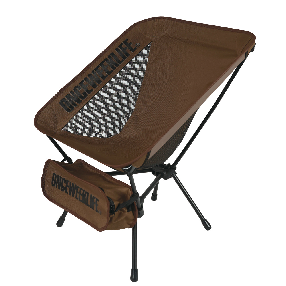 원스위크라이프 휴대용 백패킹 경량 체어 OCH0268 BROWN | 데얼스 아웃도어 전문 플랫폼