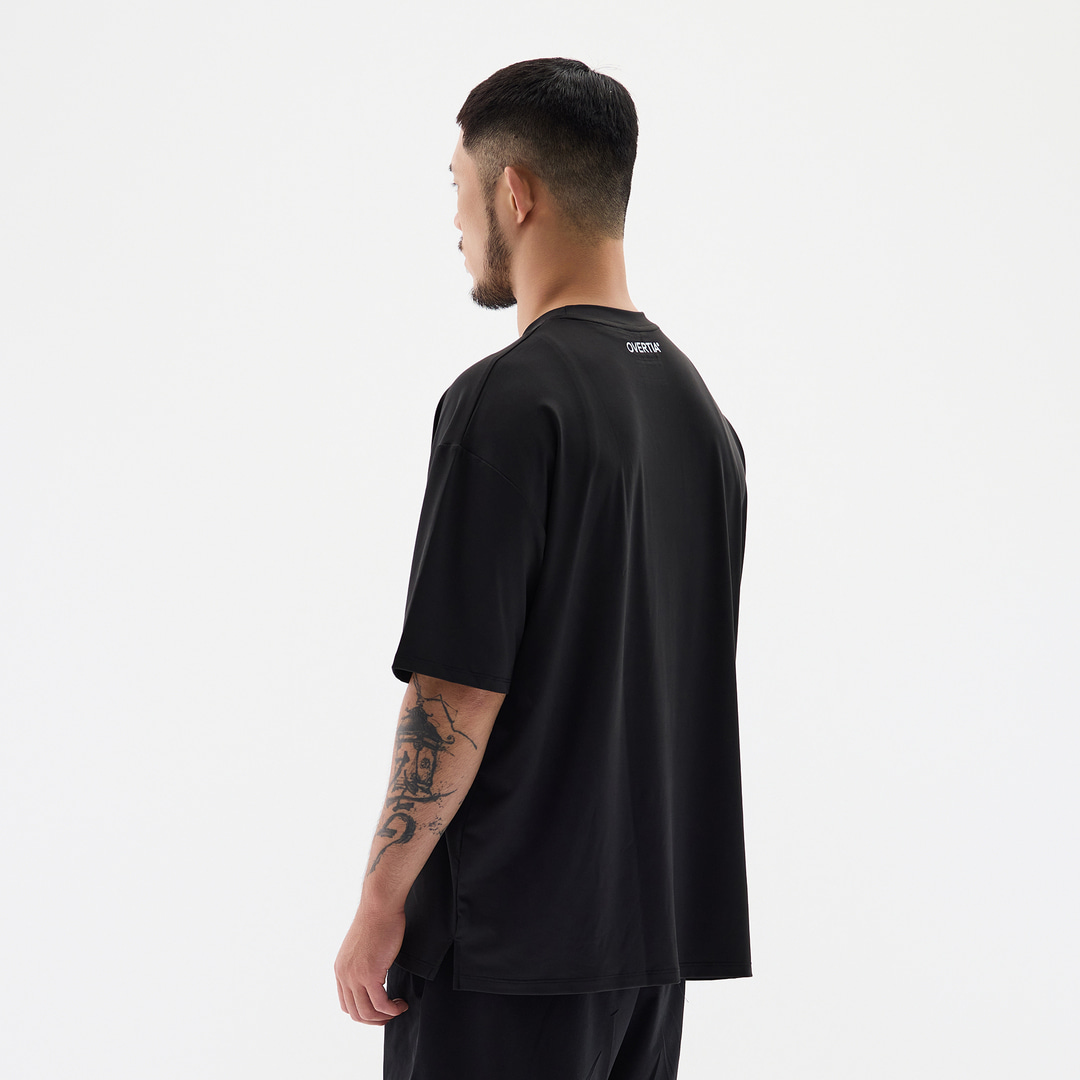 오버셔 스포츠 기능성 라임 하이라이트 공용 반팔티 | 데얼스 아웃도어 전문 플랫폼