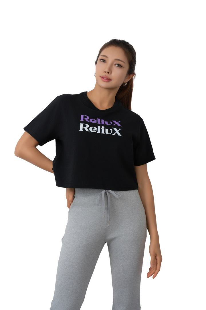 릴릭스 로고 크롭 반팔티 | 데얼스 아웃도어 전문 플랫폼