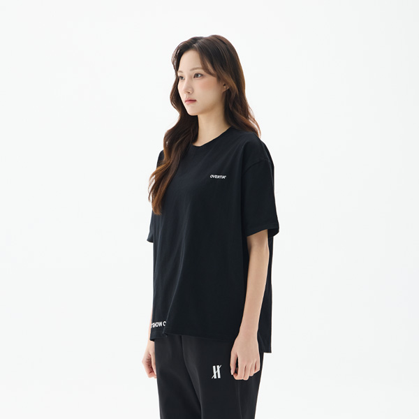 오버셔 라이프 스탠다드 워싱 반팔티 블랙 | 데얼스 아웃도어 전문 플랫폼