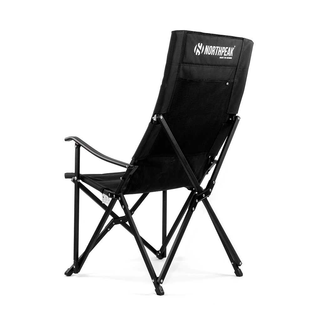 노스피크 롱 릴렉스 체어_블랙 | 데얼스 아웃도어 전문 플랫폼