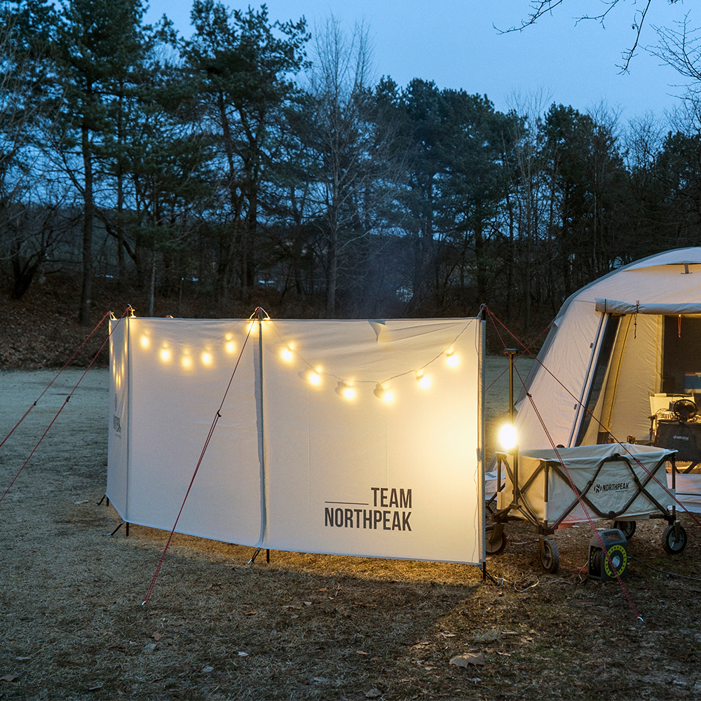 노스피크 윈드브레이크 소이밀크 | 데얼스 아웃도어 전문 플랫폼