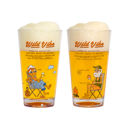 와일드바이브 미세스&미스터 트라이탄 컵 세트_Mrs.&Mr. Tritan Cup Set (473ml x 2ea) | 데얼스 아웃도어 전문 플랫폼