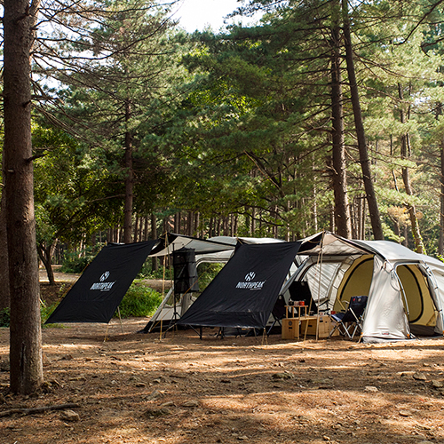 노스피크 프론트 월 블랙 | 데얼스 아웃도어 전문 플랫폼