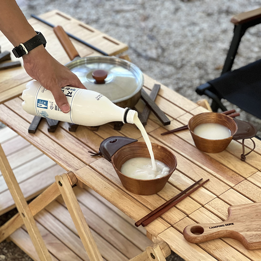 [캠핑덕] 레더 핸들 애쉬 우드 시에라컵 | 데얼스 아웃도어 전문 플랫폼