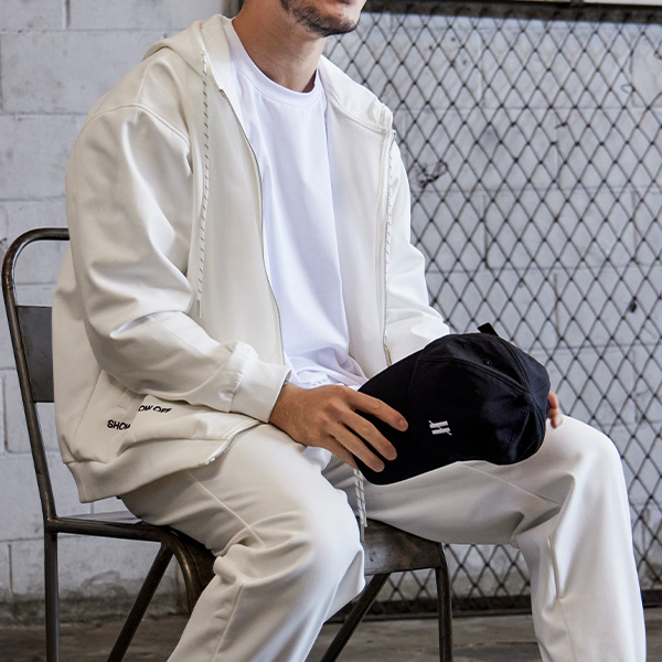 오버셔 기능성 기모 웜업 9부 하의 화이트 (남녀공용) | 데얼스 아웃도어 전문 플랫폼