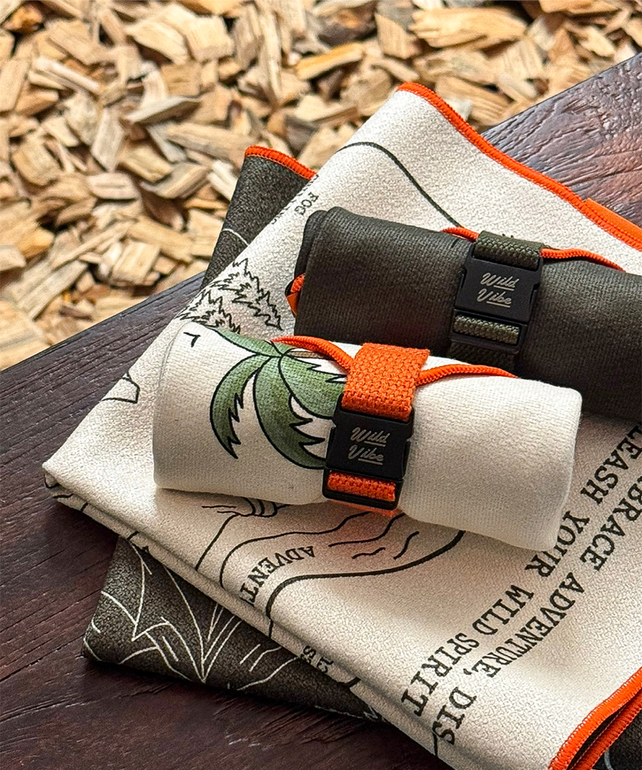 와일드바이브 캠핑타올_Camping Towel (Khaki l Beige) | 데얼스 아웃도어 전문 플랫폼