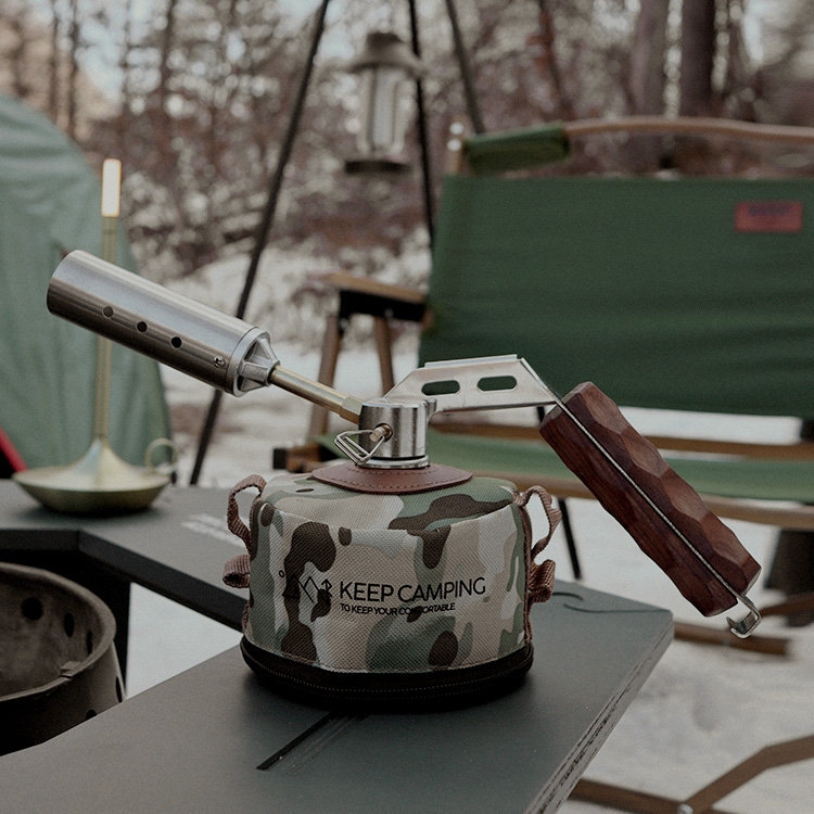 KEEP 우드 폴딩 가스 토치 | 데얼스 아웃도어 전문 플랫폼