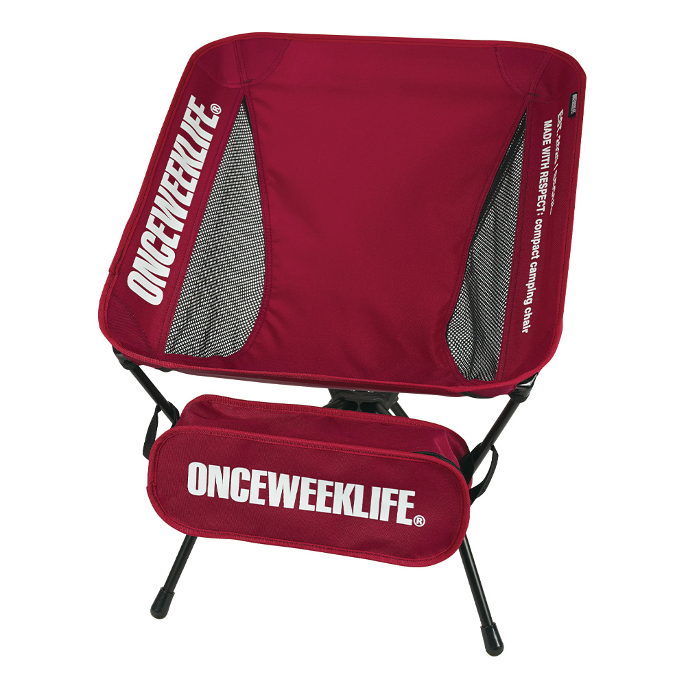 원스위크라이프 휴대용 백패킹 경량 체어 OCH0268 BROWN | 데얼스 아웃도어 전문 플랫폼