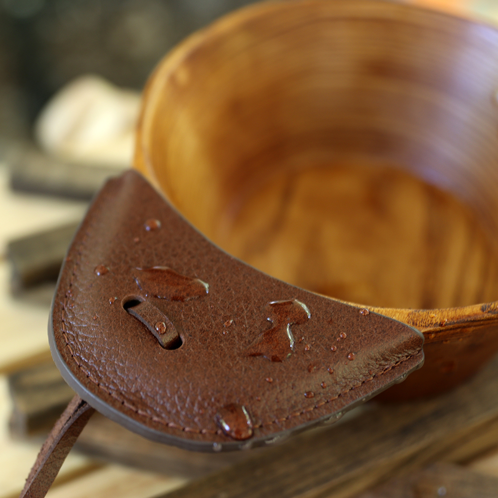 [캠핑덕] 레더 핸들 애쉬 우드 시에라컵 | 데얼스 아웃도어 전문 플랫폼