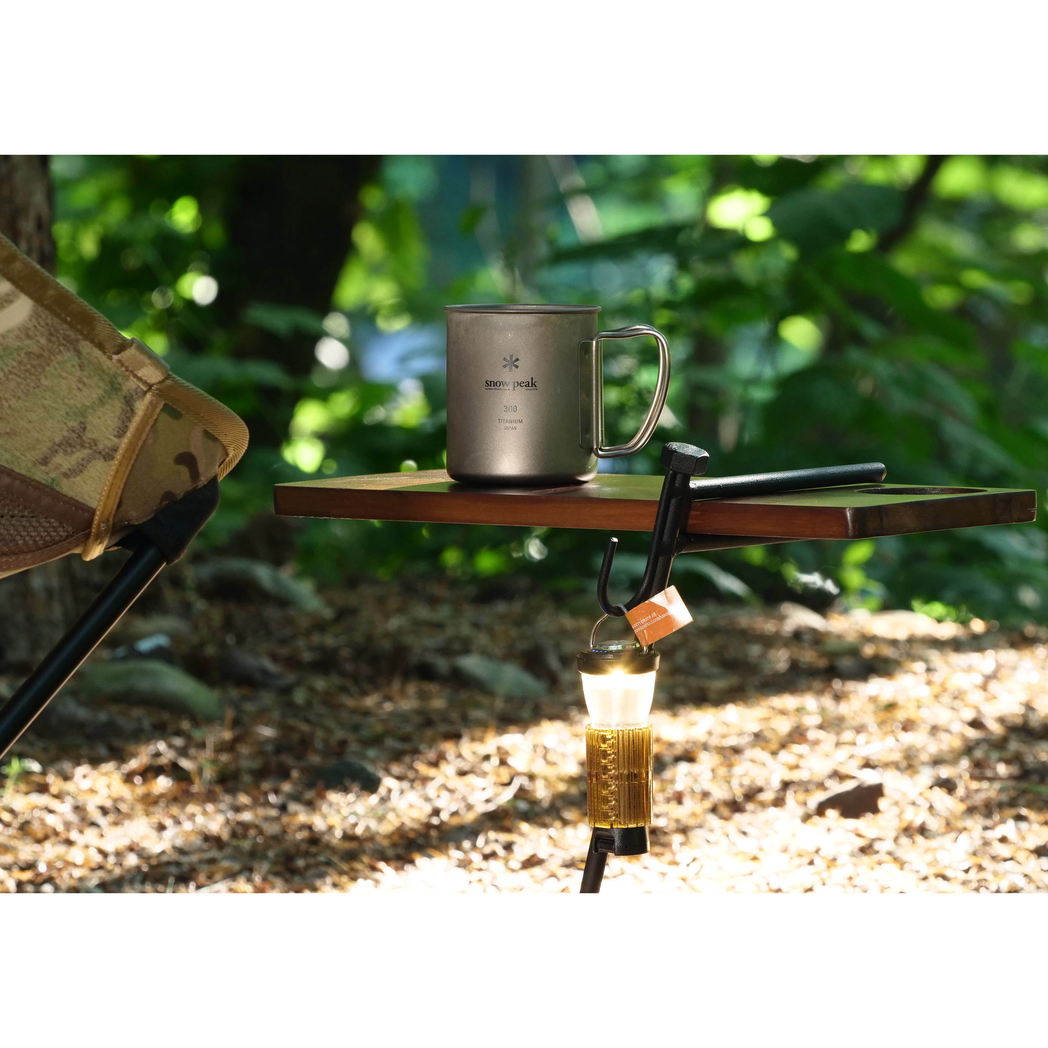 [캠핑덕] 클라우드 미니 사이드 캠핑 테이블 | 데얼스 아웃도어 전문 플랫폼