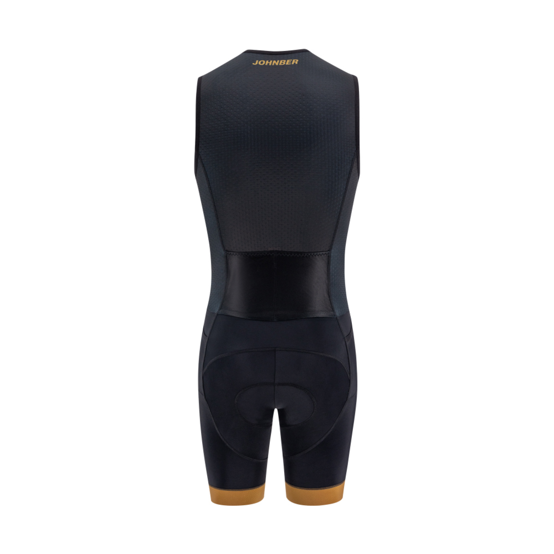 존버 철인3종 민소매 경기복 블랙골드 | 데얼스 아웃도어 전문 플랫폼