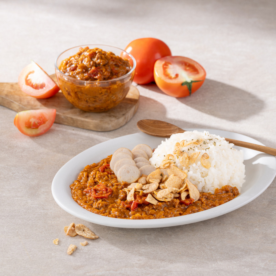 [맛보기] 산마르자노 토마토 저수분 카레 180g X 2팩 | 데얼스 아웃도어 전문 플랫폼