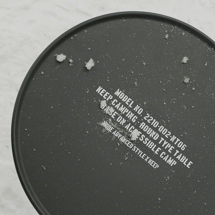 KEEP 높이조절 라운드 사이드 테이블 | 데얼스 아웃도어 전문 플랫폼