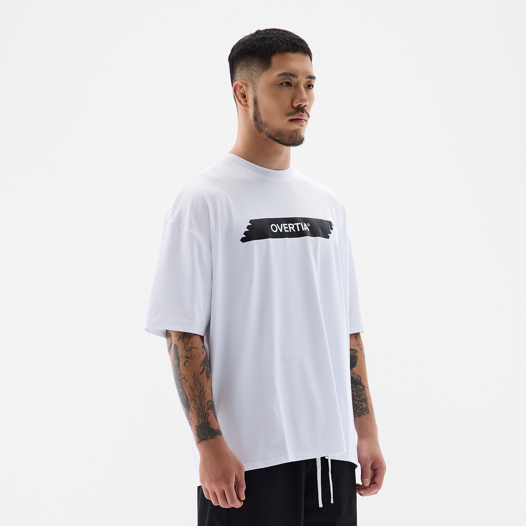 오버셔 스포츠 기능성 블랙 하이라이트 공용 반팔티 | 데얼스 아웃도어 전문 플랫폼