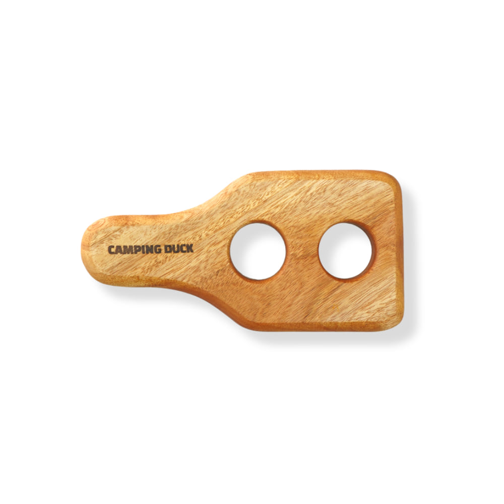 [캠핑덕] 마호가니 우드 도마 플레이팅 보드_에그 미니 | 데얼스 아웃도어 전문 플랫폼