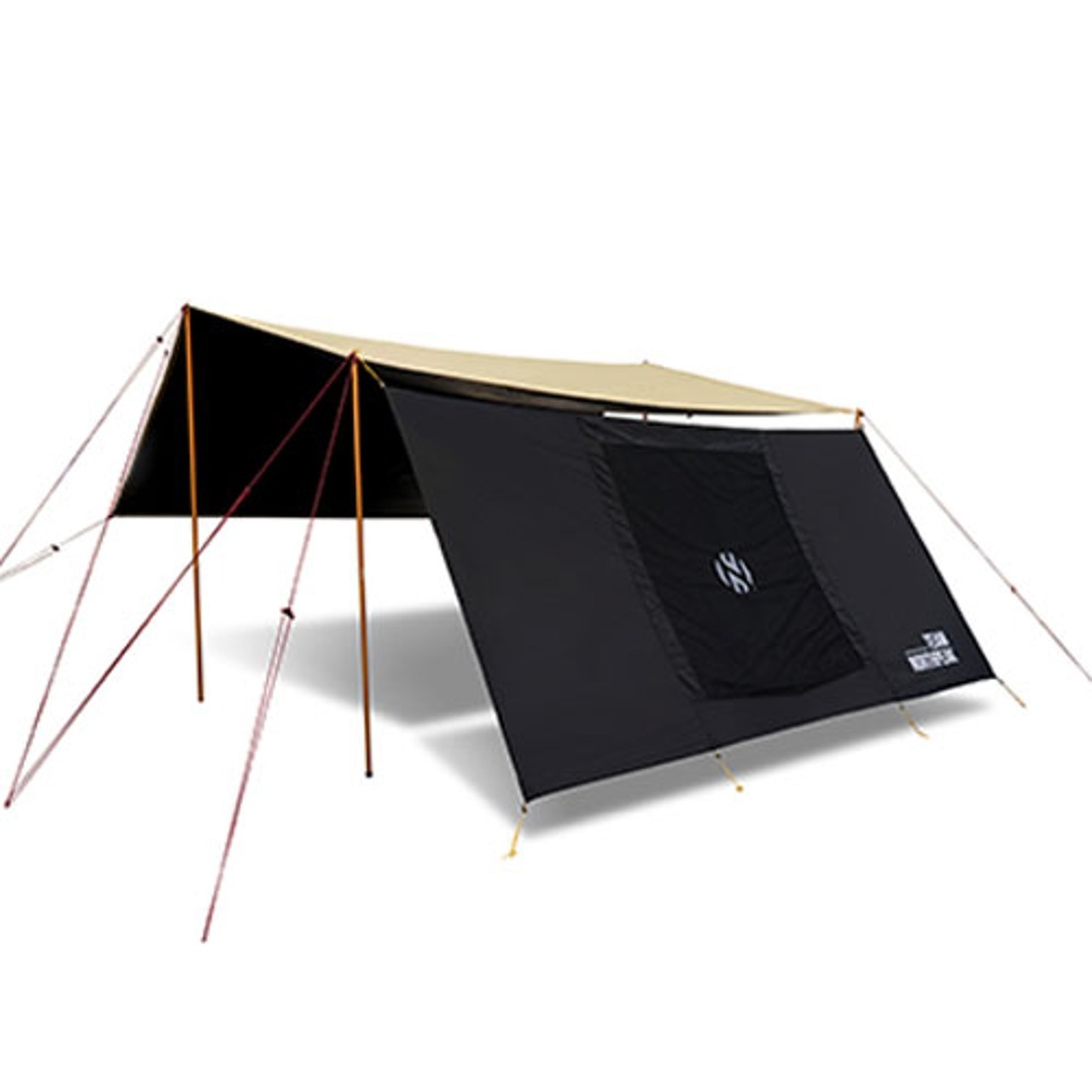 노스피크 사이드 월 블랙 L | 데얼스 아웃도어 전문 플랫폼