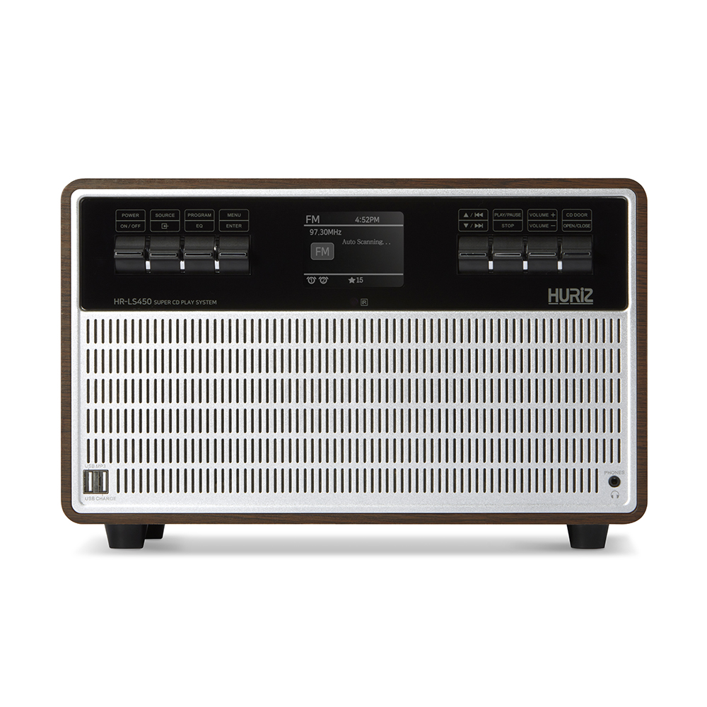 휴라이즈 올인원 블루투스 오디오 HR-LS450 CD플레이어 FM라디오 시계 알람 리모컨 | 데얼스 아웃도어 전문 플랫폼