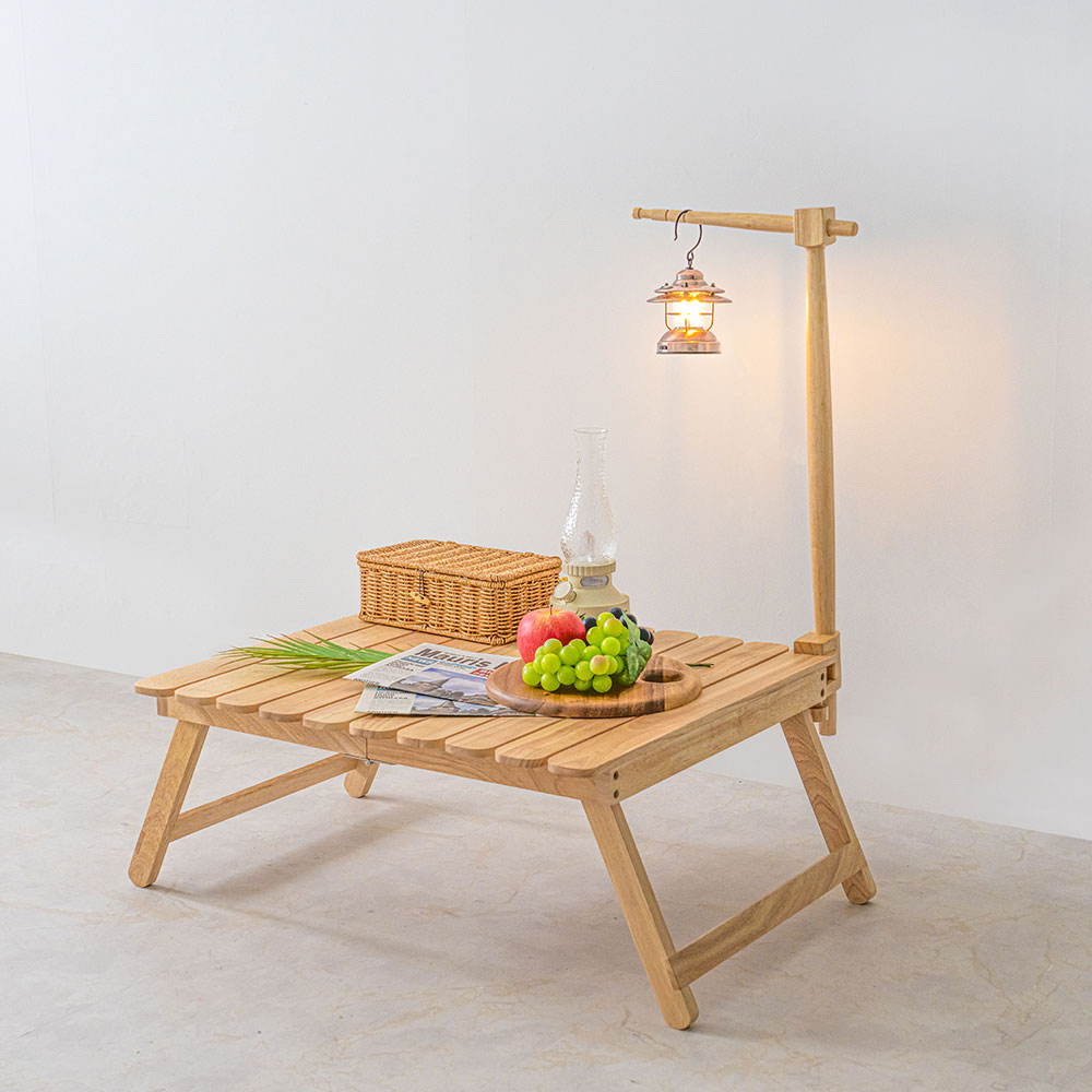 [캠핑덕] 우드 랜턴걸이 거치대 스탠드 | 데얼스 아웃도어 전문 플랫폼