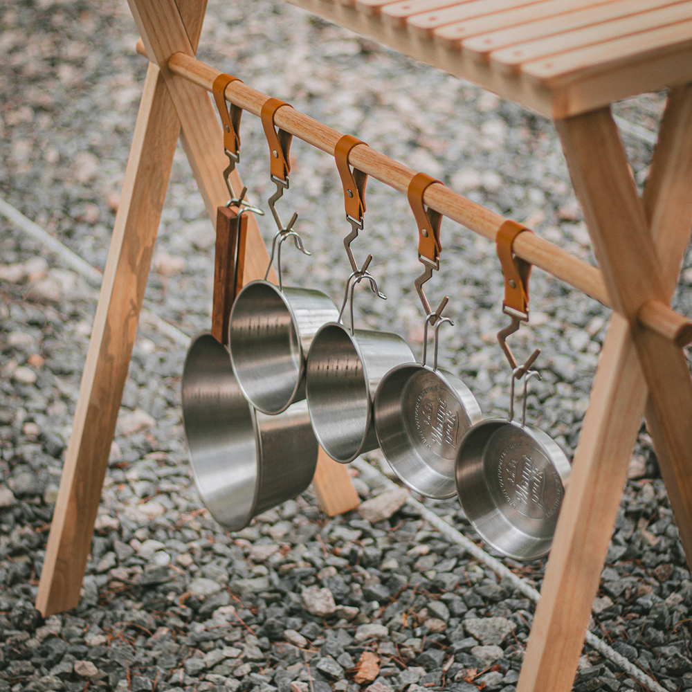 [캠핑덕] 이븐 인디언행어+가죽행어고리 5P | 데얼스 아웃도어 전문 플랫폼