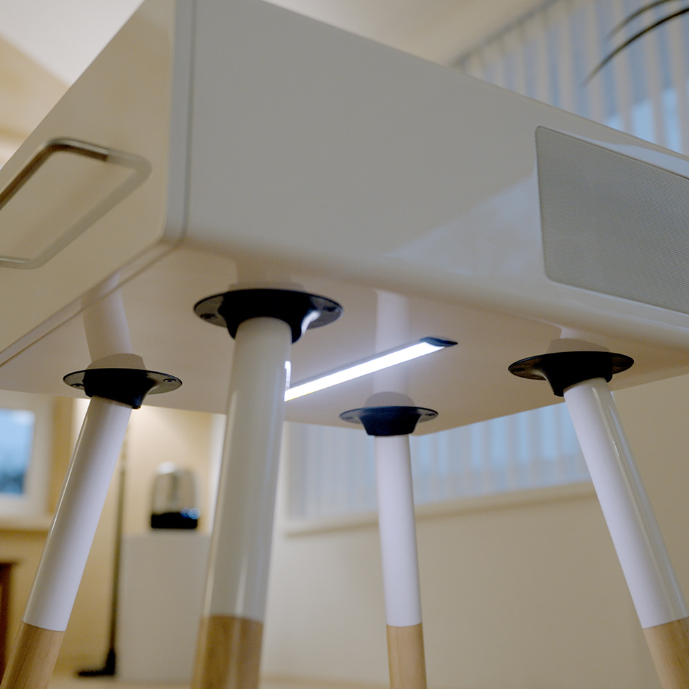 [휴라이즈] 클로우드 블루투스 협탁 테이블 블루투스 스피커 | 데얼스 아웃도어 전문 플랫폼