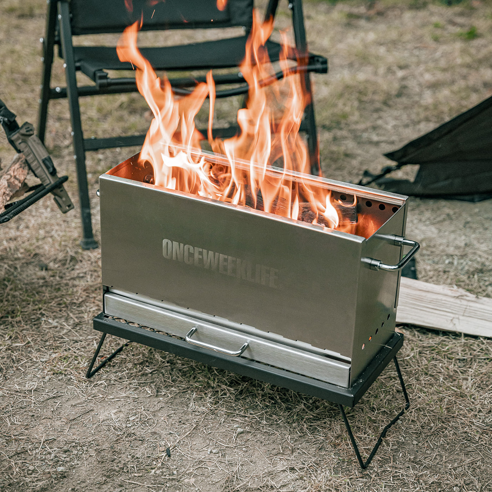 원스위크라이프 이중연소 화로대 대형 OBQ0221 | 데얼스 아웃도어 전문 플랫폼