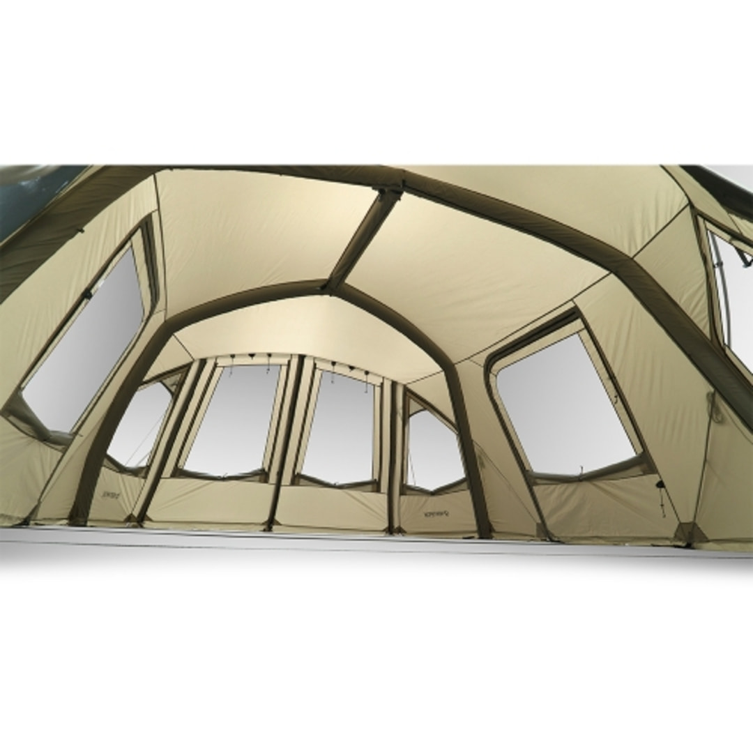 노스피크 옐로우스톤 하이브리드 에어텐트 올리브그레이 | 데얼스 아웃도어 전문 플랫폼