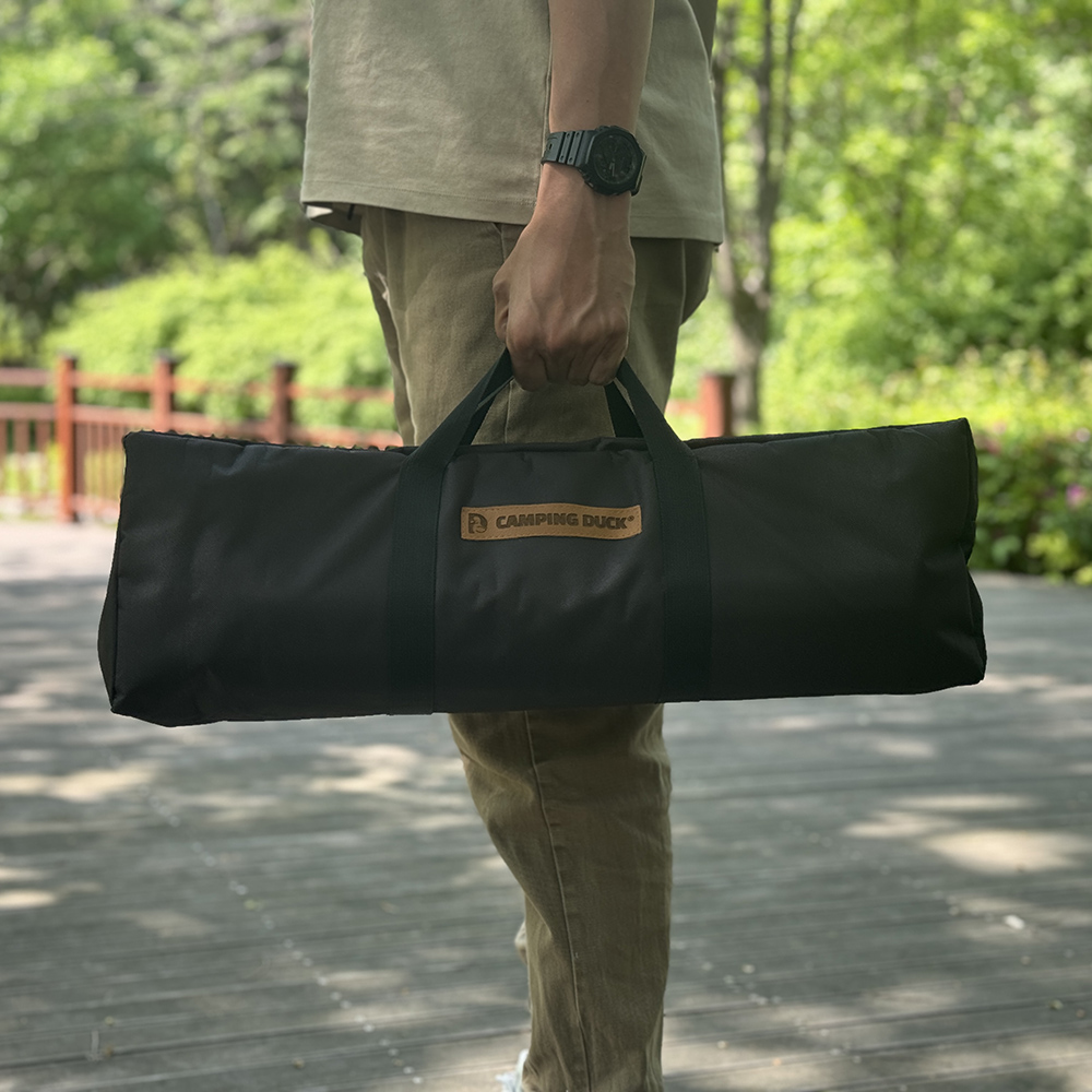 [캠핑덕] 프리미엄 애쉬 우드 롤테이블 캠핑 테이블 대형 | 데얼스 아웃도어 전문 플랫폼