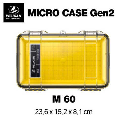 펠리칸 M60 마이크로 케이스 Gen2 | 데얼스 아웃도어 전문 플랫폼