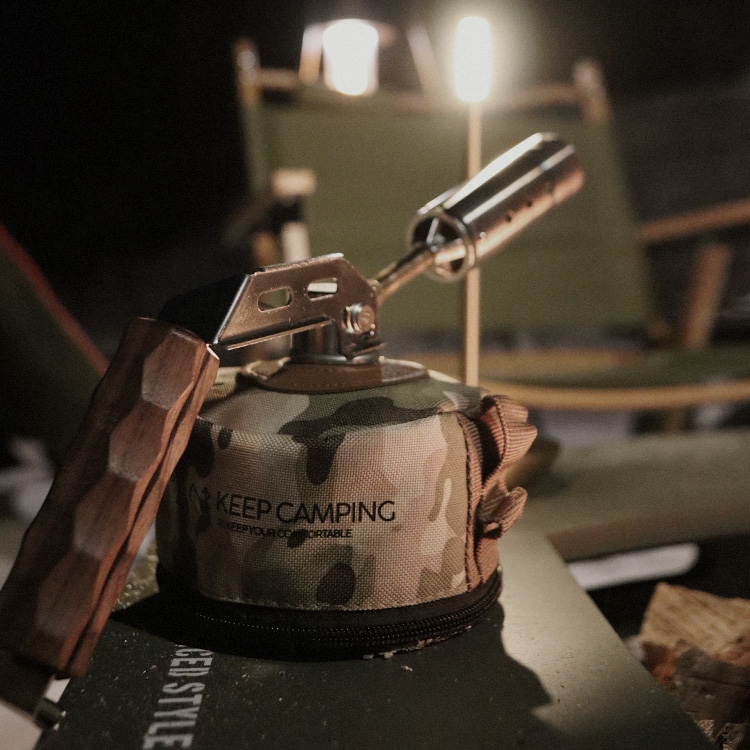 KEEP 우드 폴딩 가스 토치 | 데얼스 아웃도어 전문 플랫폼