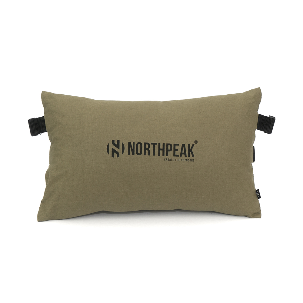 노스피크 드리머 필로우_올리브탄 | 데얼스 아웃도어 전문 플랫폼