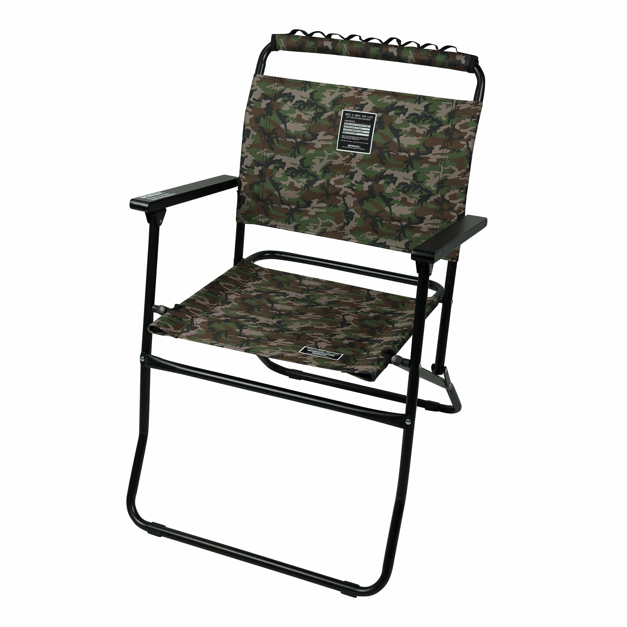 원스위크라이프 캠핑 폴딩 로버 체어 OCH0257 CAMO | 데얼스 아웃도어 전문 플랫폼