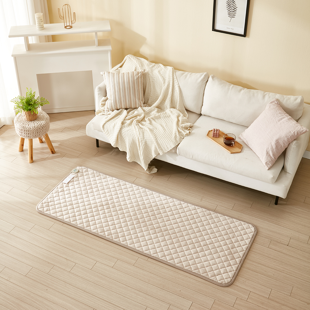 [캠핑덕] EMF 탄소 전기매트 전기장판 극세사 베이지 미니 50x180 | 데얼스 아웃도어 전문 플랫폼