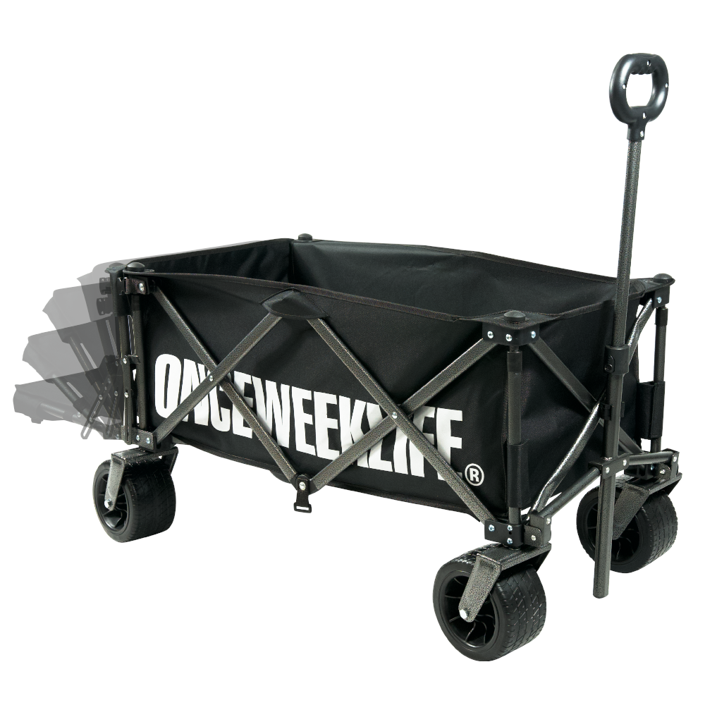 원스위크라이프 헤비듀티 뒷문 개방 오픈형 캠핑 웨건 OWA0281 | 데얼스 아웃도어 전문 플랫폼