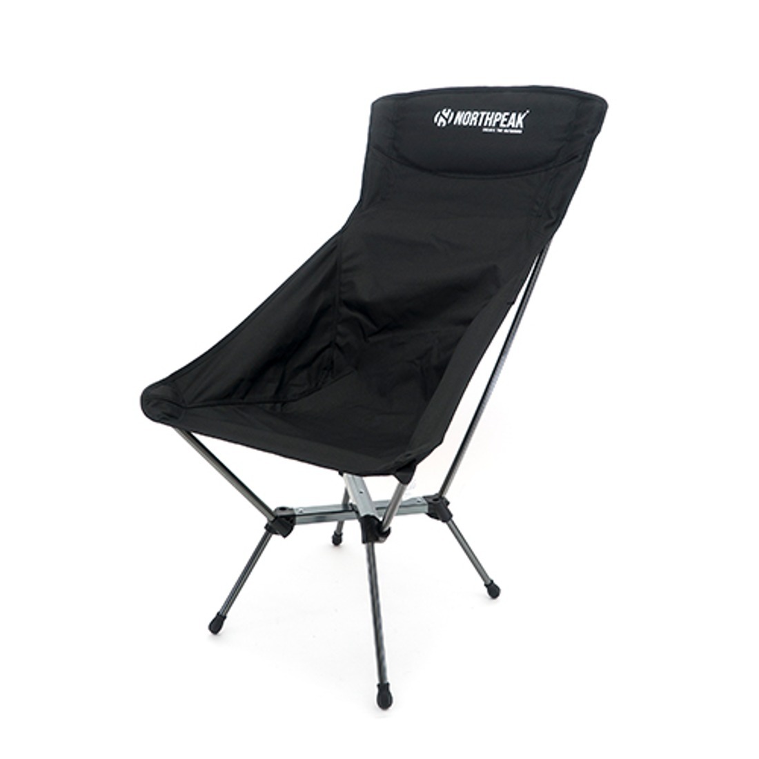 노스피크 크로스 체어 릴렉스 블랙 | 데얼스 아웃도어 전문 플랫폼