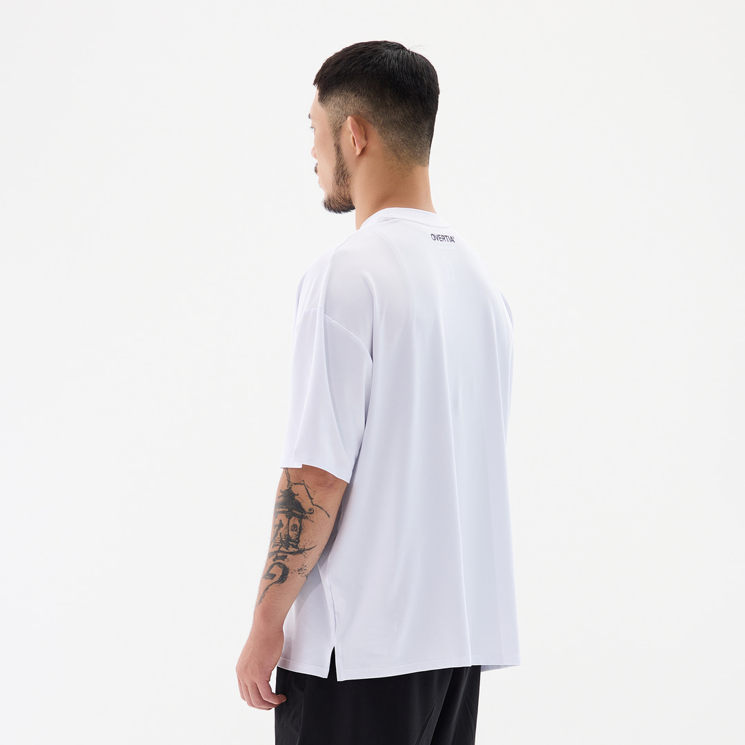 오버셔 스포츠 기능성 핑크 하이라이트 공용 반팔티 | 데얼스 아웃도어 전문 플랫폼