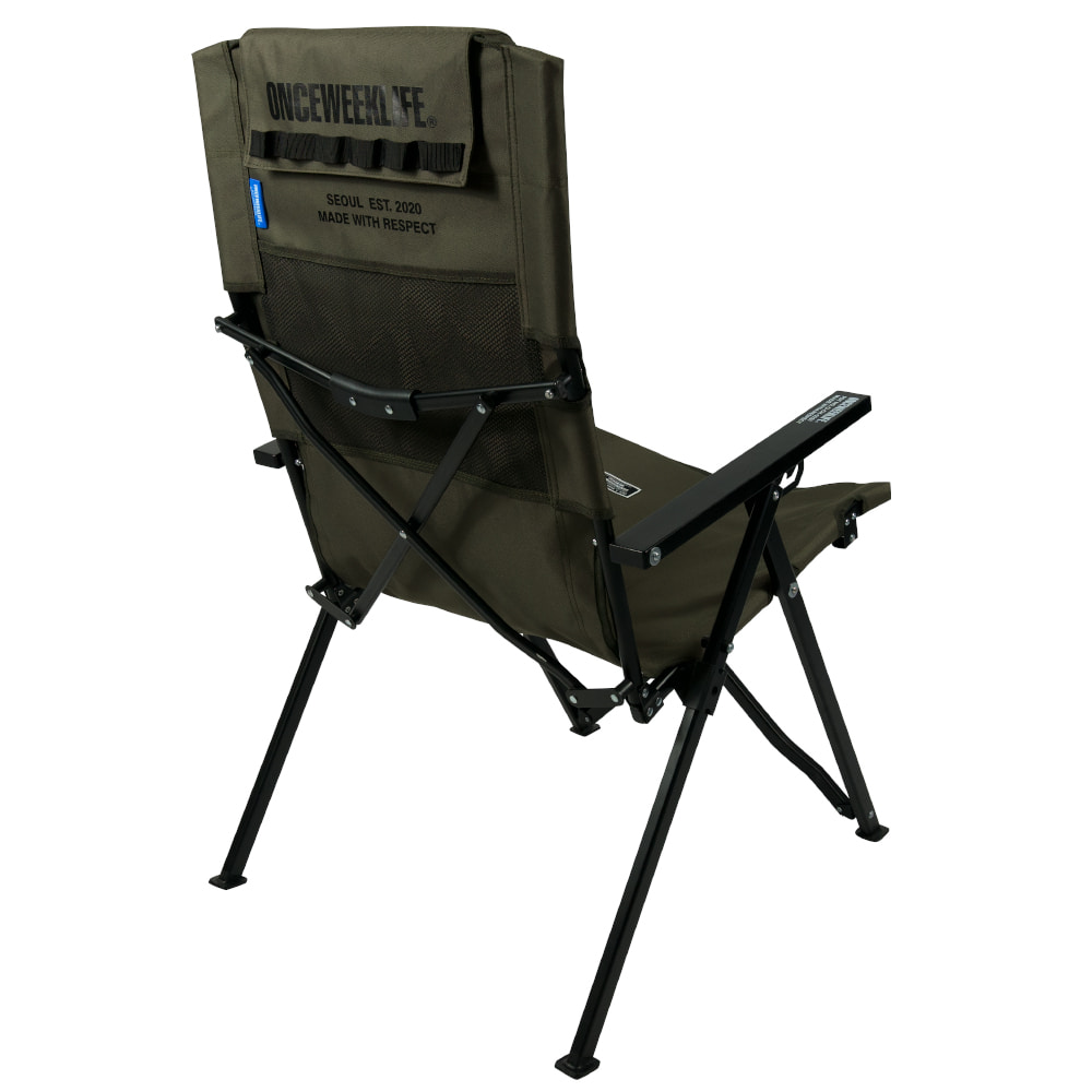 원스위크라이프 캠핑 각도조절 릴렉스 체어 OCH0251 KHAKI | 데얼스 아웃도어 전문 플랫폼