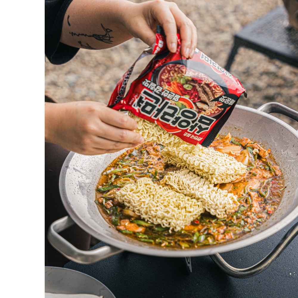 클래딘 리얼 티타늄 그리들 세트 5종 - 캠핑용 그리들 접시 도마 전용 가방 | 데얼스 아웃도어 전문 플랫폼