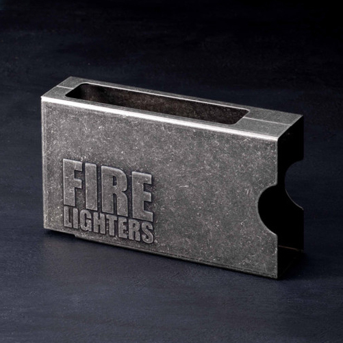 파이어라이터스 캠핑 성냥 불쏘시개 슬리브커터케이스 실버 배럴 | 데얼스 아웃도어 전문 플랫폼