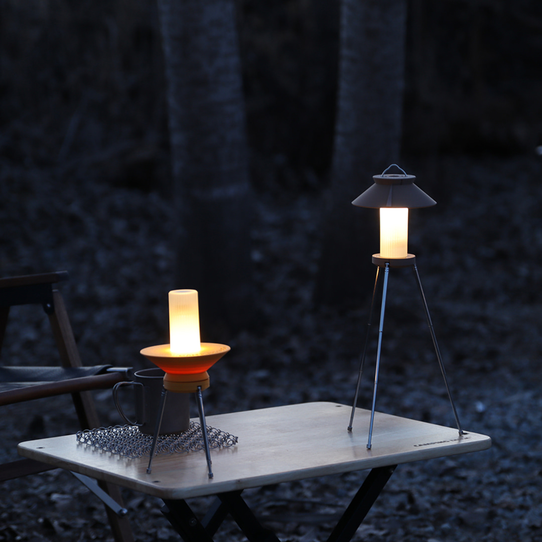 [캠핑덕] 골제로 랜턴 쉐이드 캔들 스탠드 셋트 캠핑랜턴 쉐이드 커버 갓 | 데얼스 아웃도어 전문 플랫폼