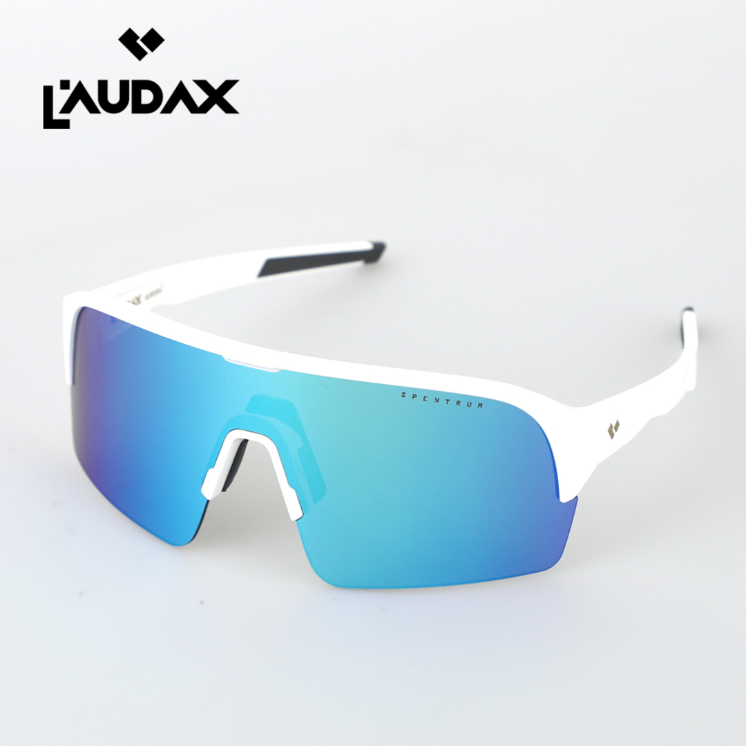 로닥스 오로라 글로시 화이트-하이퍼블루미러 선글라스 | 데얼스 아웃도어 전문 플랫폼