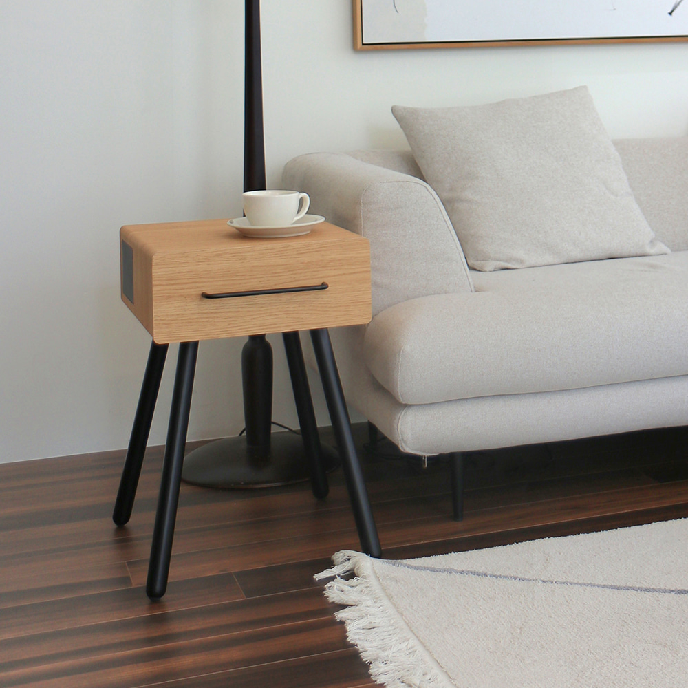 [휴라이즈] 클로우드 블루투스 협탁 테이블 블루투스 스피커 | 데얼스 아웃도어 전문 플랫폼