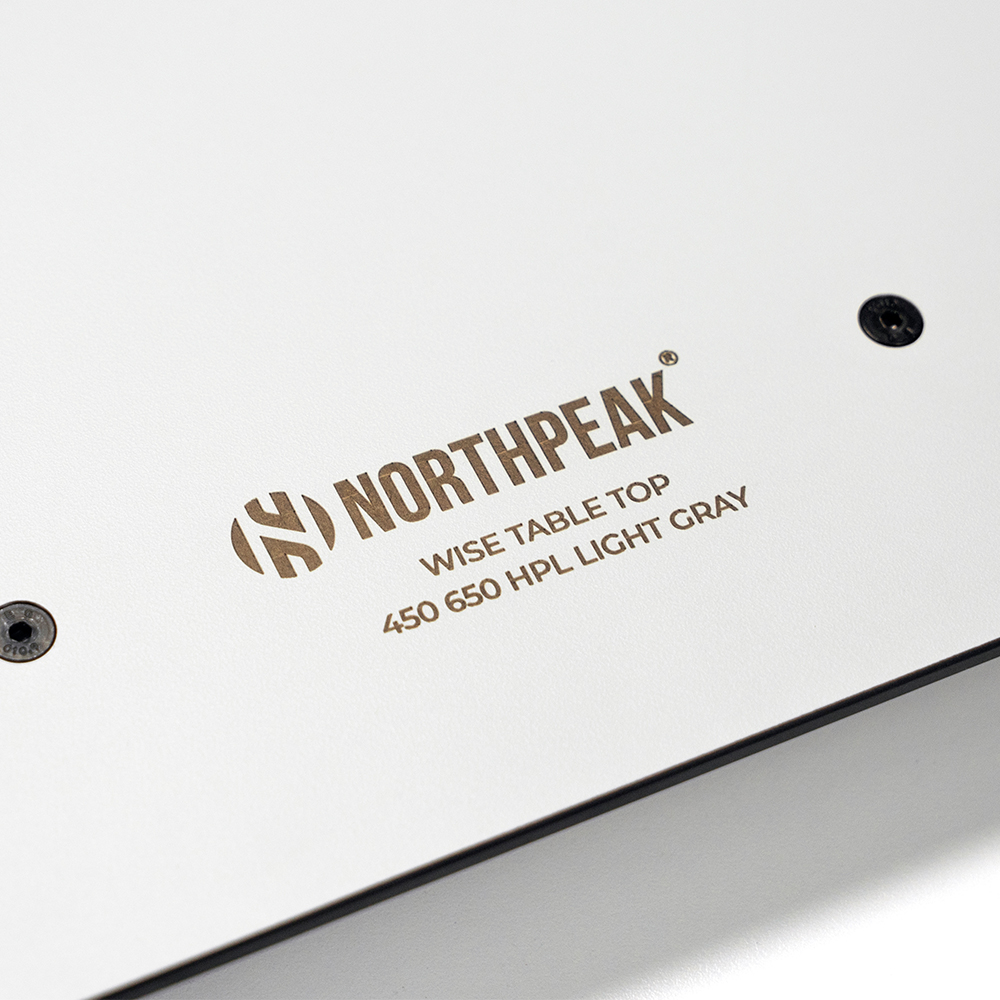노스피크 와이즈 테이블 탑_라이트그레이 | 데얼스 아웃도어 전문 플랫폼