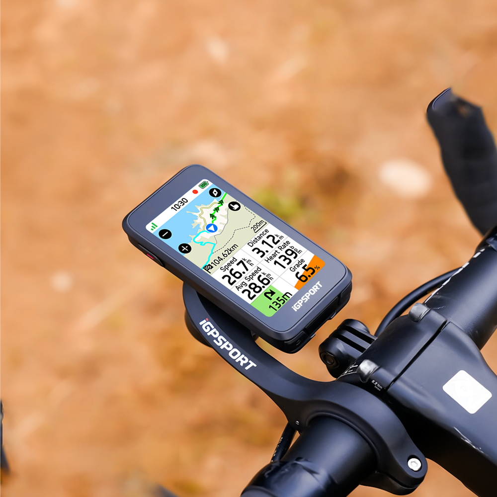 iGPSPORT 바이내비 에어 BiNavi Air 자전거 내비게이션 GPS 터치스크린 속도계 | 데얼스 아웃도어 전문 플랫폼