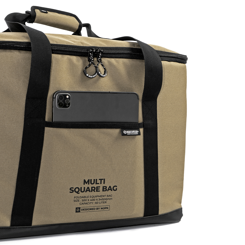 노스피크 멀티스퀘어백_올리브탄 | 데얼스 아웃도어 전문 플랫폼