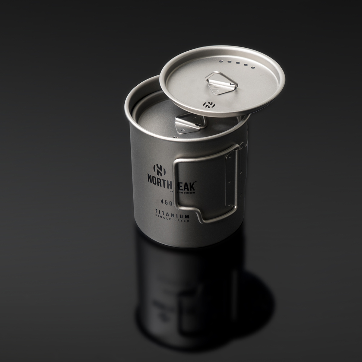 노스피크 티타늄 머그 싱글 레이어 450ml | 데얼스 아웃도어 전문 플랫폼