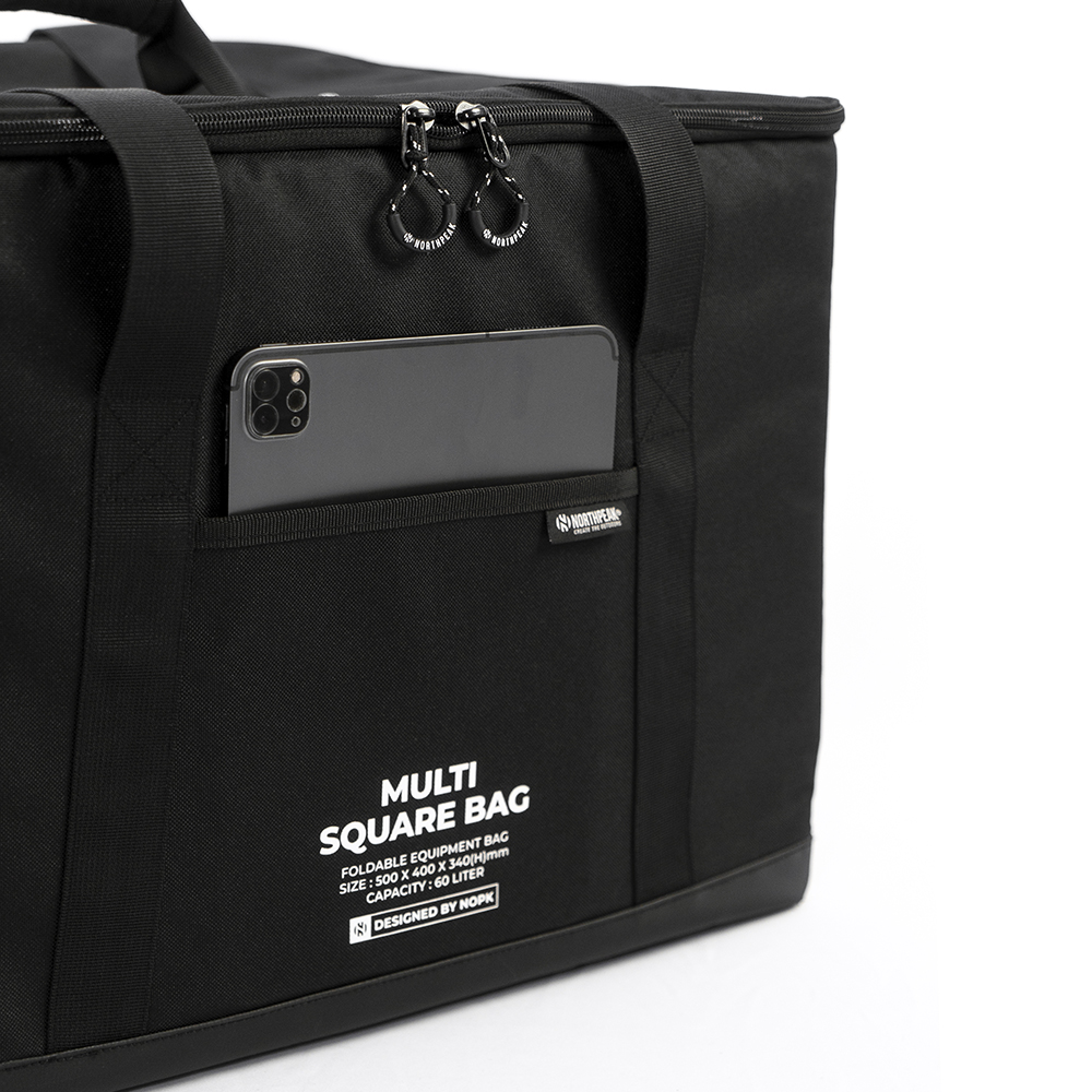 노스피크 멀티스퀘어백_블랙 | 데얼스 아웃도어 전문 플랫폼