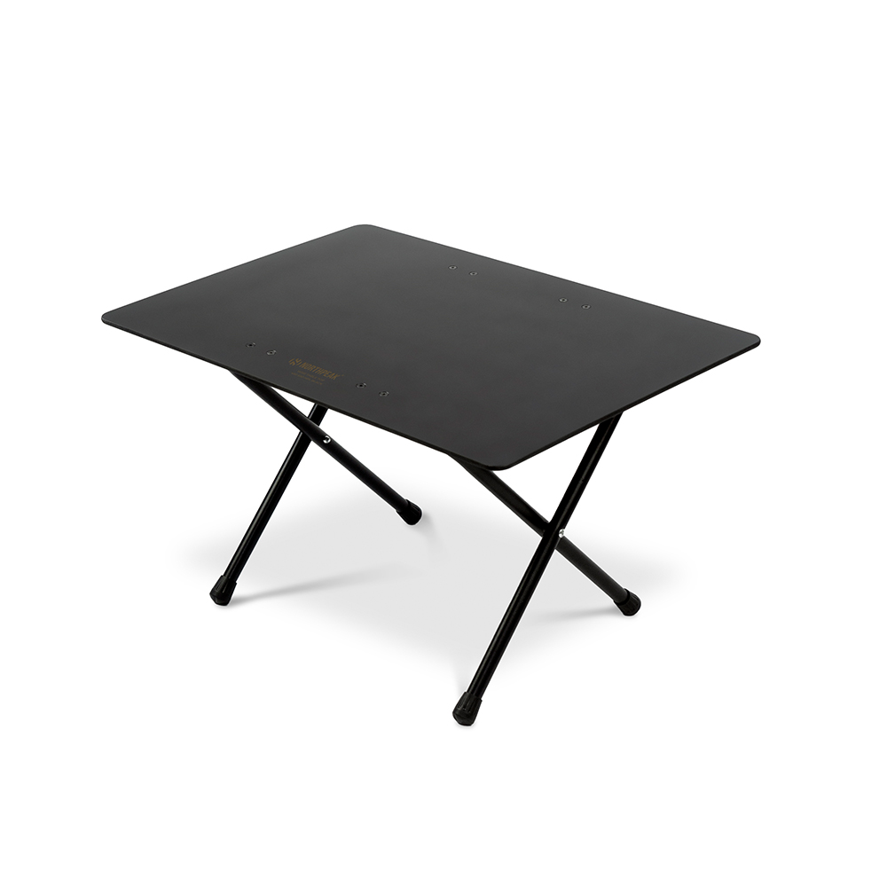 노스피크 와이즈 테이블_블랙 | 데얼스 아웃도어 전문 플랫폼