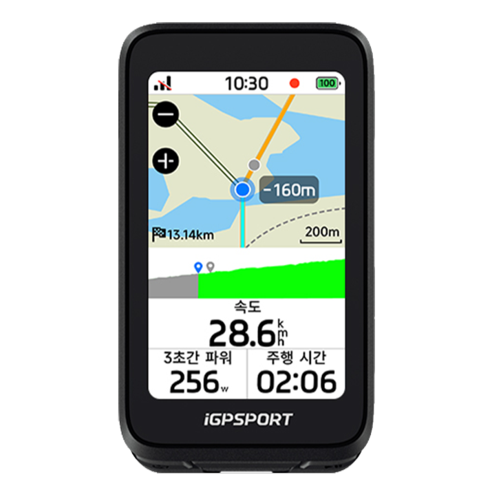 iGPSPORT 바이내비 에어 BiNavi Air 자전거 내비게이션 GPS 터치스크린 속도계 | 데얼스 아웃도어 전문 플랫폼